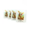 Lot de 4 bougies veilleuses de Saint Michel 20h 6cm