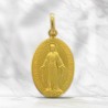 Miraculous Medal in gold of 9mm