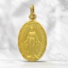 Medaglia Miracolosa in oro 19 mm