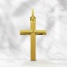 Croce cristiana in oro 22mm