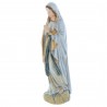 Our Lady of Lourdes resin statue, antique style 20 cm