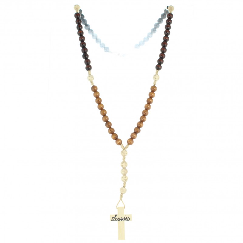 Four-color cord rosary - Symbol of diversity and devotion