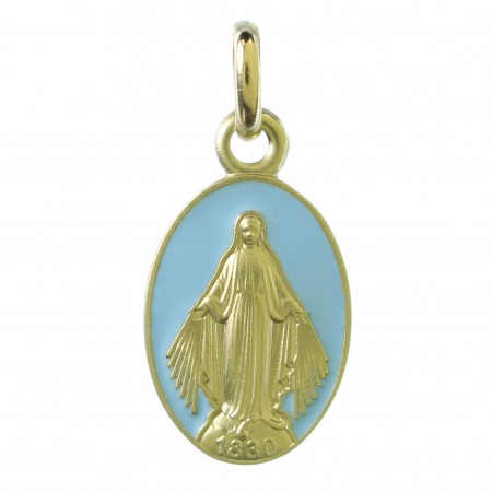 Gold Miraculous Medal 13mm