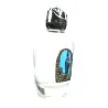 Flacon verre 30ml d'eau de Lourdes avec Apparition bleue
