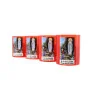 5.5x6cm Set of 4 Our Lady of Lourdes red candles