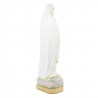 60cm resin statue of Our Lady of Lourdes with gold glitter border