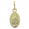 Mini Miraculous Medal Gold Plated
