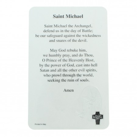 Santino di San Michele con medaglia