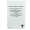 Carte de prière de Communion pour fille