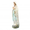 Our Lady of Lourdes statue with sequins in resin 10cm