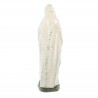 Statue Notre Dame de Lourdes à paillettes en résine 14cm