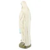 Statue Notre Dame de Lourdes à paillettes en résine 28cm