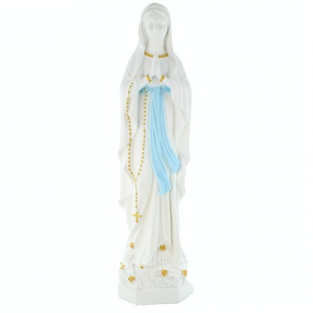 Statue of Our Lady of Lourdes in resin