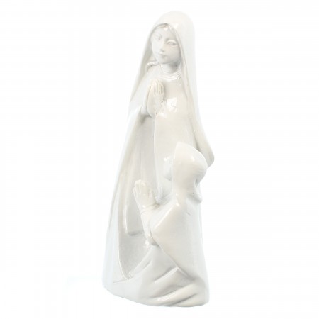 Statua dell'Apparizione in resina bianca 8cm