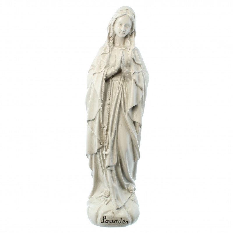 22cm resin statue of Our Lady of Lourdes