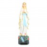 Statue en résine et fibre de verre de Notre Dame de Lourdes en couleur de 15cm