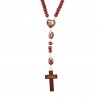 Rosary of Mary Who Unties Knots in rope with oval hole