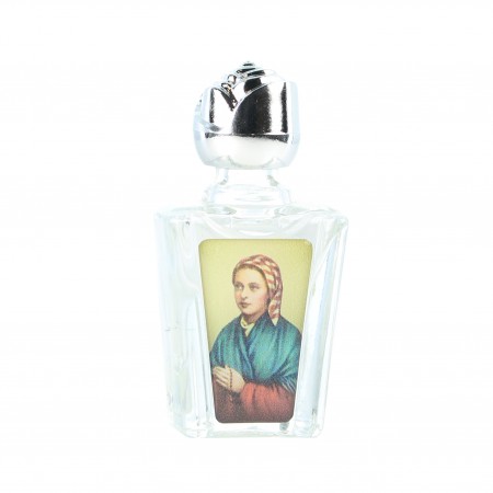 Glass bottle filled with Lourdes water 40ml