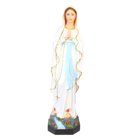 Statue Notre Dame de Lourdes en résine 60cm