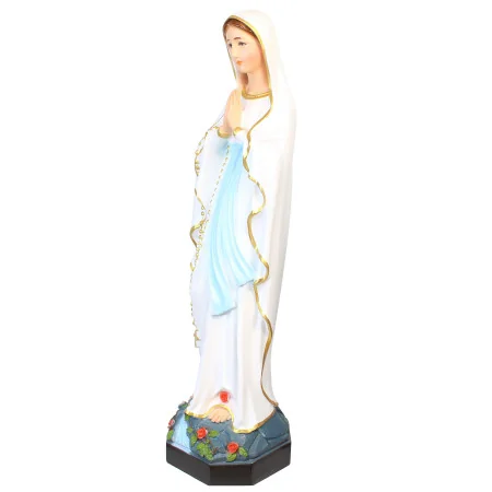 Statue Notre Dame de Lourdes en résine 60cm