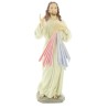 Statue de Jésus Miséricordieux en résine ivolite 21cm