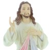 Statua di Gesù Misericordioso in resina ivoltina 21cm