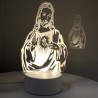 Sacred Heart of Jesus LED lamp