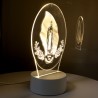Our Lady of Lourdes LED lamp