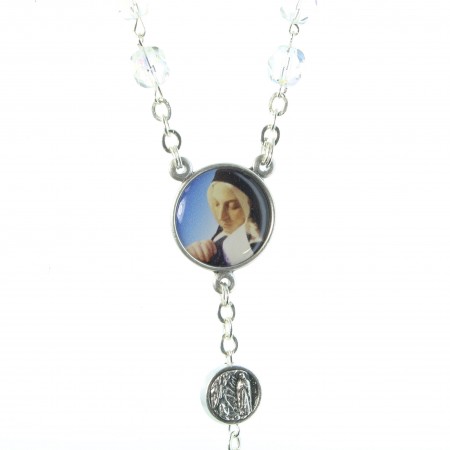 Rosary of Saint Bernadette with its box