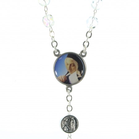 Rosary of Saint Bernadette with its box
