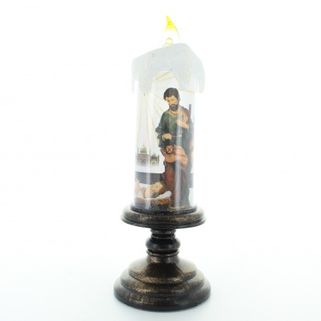 Led Nativity Candle