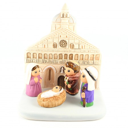 Presepe in ceramica di...