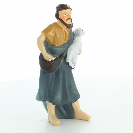 Presepe in resina dipinto a mano con 15 figure