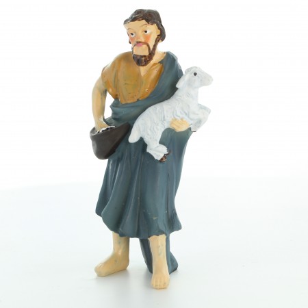 Presepe in resina dipinto a mano con 15 figure