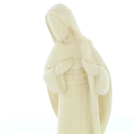 Natural wooden Nativity Scene 3 pieces 15cm