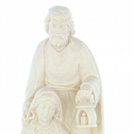 20cm wood statue of the Holy Family
