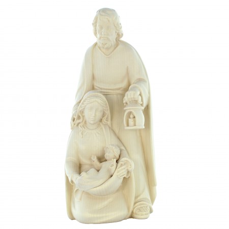 Statue Sainte Famille en bois de 30 cm