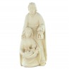 Holy Family wooden statue 30cm