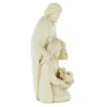 Scultura in Legno d'acero della Sacra Famiglia 10 cm