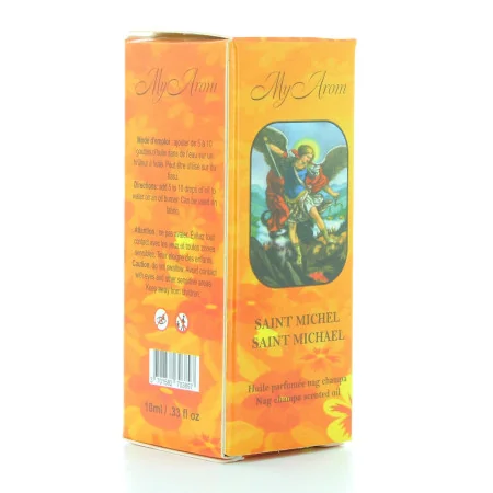 Huile essentielle religieuse Saint Michel parfumée au Nag Champa 10ml My Arom