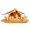 Wooden Nativity Scene 12 cm and 17 pieces