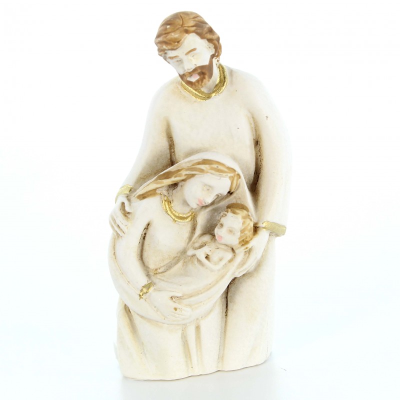 Statua della Sacra Famiglia da 7 cm per Natale