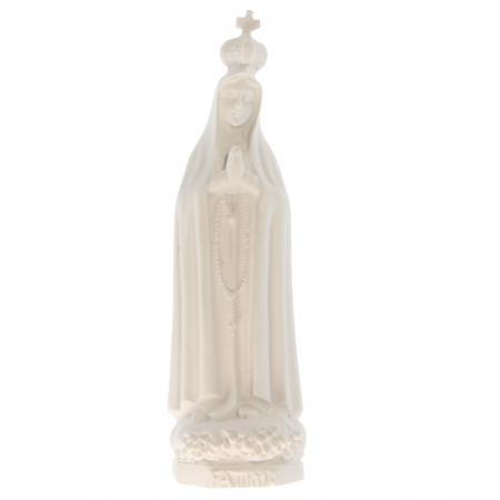 Statua in resina di Nostra Signora di Fatima 10 cm