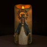 Electric and decorative candle of Our Lady of Grace