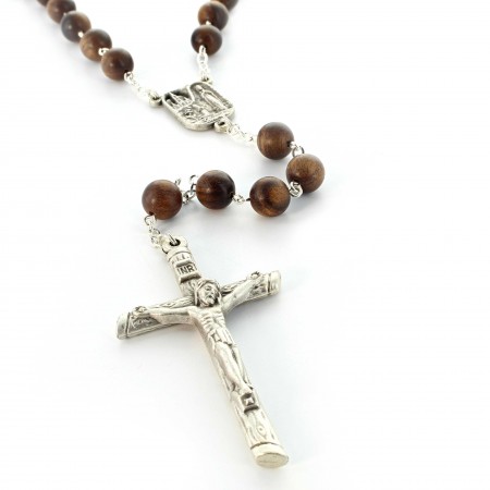 Chapelet de Lourdes en bois...