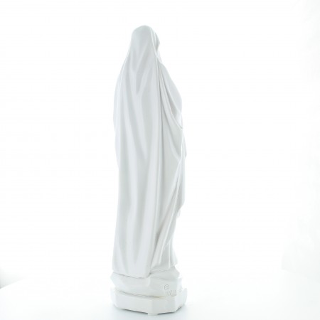Statue of Our Lady of Lourdes in resin with ceramic effect 30cm