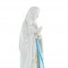 Statue Notre Dame de Lourdes en résine effet céramique 20cm