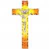 Holy Spirit cross in glass 23cm