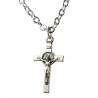 Chain with crucifix and Saint Benedict medal