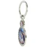 Oval keyring of Saint Rita and the Merciful Christ